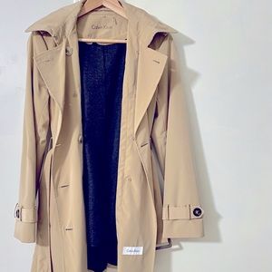 Calvin Klein Double Breasted Trench Coat